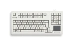 Klaviatūra Cherry TOUCHPAD 104 KEYS 16IN LIGHT/Pilkas USB