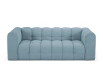 Sofa Micadoni Mellow, 220x106x75 cm, mėlyna