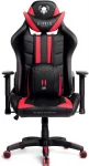 Diablo Chairs Diablo X-Ray 2.0 Normal Size juoda - raudona ergonominė kėdė