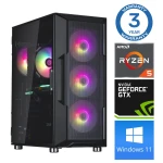 Intop Ryzen 5 5500 32GB 250SSD M.2 NVME+2TB GTX1650 4GB WIN11