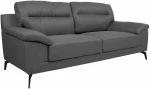 Fotelis Sofa ENZO 3-seater, dark pilkas