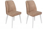 Kalune Design Kėdės rinkinys (2 vienetai) Alfa-493 V2