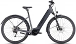 Elektrinis dviratis Cube Nuride Hybrid Performance 625 Allroad Easy Entry graphite'n'juodas 2023-50 cm / S (Dydis: 50 cm / S)