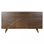 Komoda DKD Home Decor, 145x41x76 cm, ruda