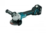 MAKITA KAMPINIS ŠLIFULĖLIS 18V‐125mm 3 x 5.0Ah LI-ION BEŠEPEČIŲ DĖKLAS MAKPAC DGA504RT3J