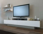 TV staliukas Kalune Design Televizijos vienetas Lusi - Cordoba, Baltas