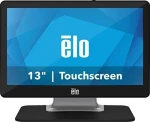 Monitorius Elotouch Touch 1302L 13,3 colio platus LCD darbalaukis, Full HD 1920 x 1080, projektuojamas talpinis 10 palietimų, USB valdiklis, apsauga nuo akinimo, nulinis rėmelis, USB-C, HDMI ir