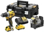 DEWALT COMBO SET 12V DCE089G + DCD701 DCK212D2T