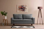 Hanah Home 2 vietų sofa Lungo - Light Pilkas