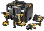 Akumuliatorinis komplektas Combo DCD800 +DCH172+DCG405 18V Li-Ion 2x5,0Ah, XR, TSTAK VI, DeWalt [DCK355P2T-QW]