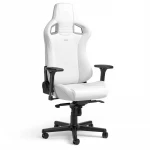 Žaidimų kėdė Noblechairs EPIC High-tech faux leather Gaming Chair, Baltas Edition