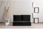 Kalune Design 2 vietų sofa-lova Taida - Juodas