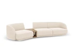 Sofa Micadoni Miley, smėlio spalvos