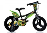 Dino_Bikes Vaikiškas dviratis Dino Bikes 616L-DS, juodas/žalias, 16"