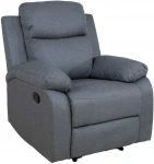 Fotelis Tugitool REX manuaalne recliner, tumehal