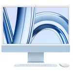 Stacionarus kompiuteris iMac 24 colių 4,5K tinklainė, Apple M3 8C CPU, 10C GPU/8GB/512GB SSD/Blue/SWE