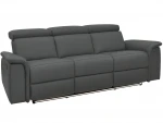 Trivietė sofa Loft Pareli, pilka