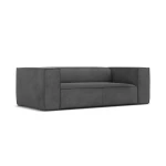 Dvivietė sofa Agawa, 211x100x68, pilka