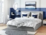 Beliani Lumarko Minkšta lova su dėtuvėmis 180 x 200 cm Pilka LORIENT!