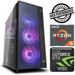 Stacionarus kompiuteris INTOP Ryzen 5 3600 16GB 240SSD M.2 NVME+1TB GTX1650 4GB no-OS (RW18731NS)