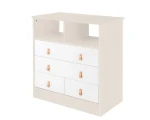 Komoda Kikkaboo Aspen Beige, smėlio spalvos