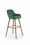 Baro kėdė Halmar H93, žalia