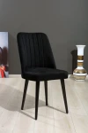 2-jų kėdžių komplektas Kalune Design Vega, juodas