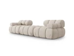 Modulinė sofa Micadoni Bellis, 188x188x64 cm, balta