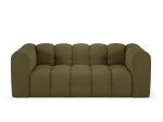 Sofa Micadoni Mellow, 193x106x75 cm, žalia