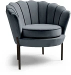 Fotelis ANGELO leisure armchair pilkas / juodas