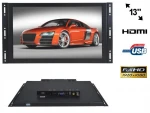 Automagnetola Nvox Monitorius dotykowy ips atviro rėmo led 13califull hd vga hdmi usb av 12v 230v