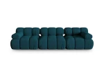 Modulinė sofa Micadoni Bellis, 282x94x64 cm, mėlyna