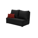 Sofa-lova Belleza Tom, juoda/raudona