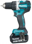 Makita DDF484RTJ Akumuliatorinis gręžtuvas, 18 V, 2x 5,0 Ah Li-ion, 54/36 Nm, 1,6kg, LED, MAKPACK