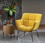 Fotelis BELTON leisure chair color: yellow