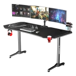 Žaidimų stalas Ultradesk Frag XXL Gaming Desk, Juodas