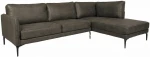 Corner sofa SOFIA RC, dark olive