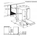 Įmontuojama indaplovė Electrolux KEMB3301L