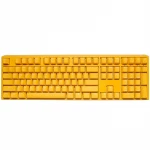 Ducky One 3 Geltona klaviatūra žaidimams, RGB LED – MX–Brown – DE išdėstymas
