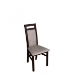Kėdė K75, ruda/pilka