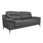Sofa Home4You Enzo, 205x83x92 cm, pilka