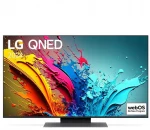 Televizorius LG QNED TV | 50QNED87T3B | 50 | Smart TV | webOS 24 | 4K UHD | Juodas