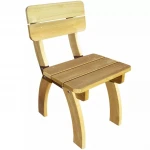 Sodo kėdė, impregnuota pušies mediena