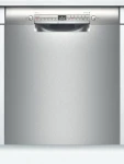 Bosch Serija 2, Indaplovė, montuojama iš apačios, 60 cm, sidabrinis inox SMU2HVI70S