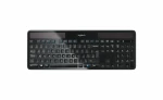 Logitech K750 klaviatūra Radijo dažnio belaidė QWERTY Anglų (JK) Juoda