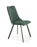 4-ių kėdžių komplektas Halmar K450, žalias