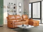 Trivietė sofa Loft Dallas, ruda