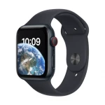 Išmanusis laikrodis Apple Watch SE (2nd gen) GPS + Cellular, 44 mm, Vidurnakčio spalvos aliuminio korpusas su vidurnakčio spalvos sportiniu dirželiu - Regular