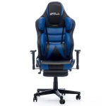 Masažuojanti Žaidimų kėdė ByteZone Hulk Gaming Chair, Juoda-mėlyna