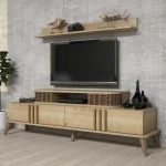 TV staliukas Kalune Design Televizoriaus spintelė Eylül - Oak